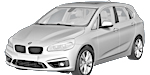 BMW F45 P0589 Fault Code